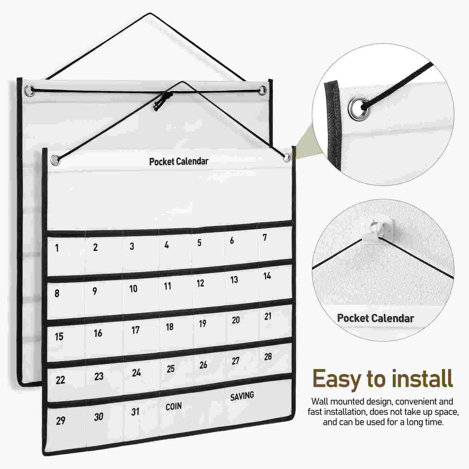 Сумка для хранения календаря установленная на журнале офисная сумка подвесной