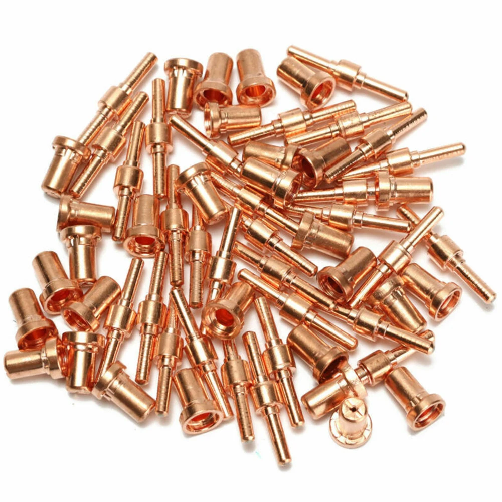 

40 PCS PT31 Plasma Torch Tip Electrode Nozzle Extended Plasma Cutter Consumables Cutter Tip Electrodes Nozzles Kit