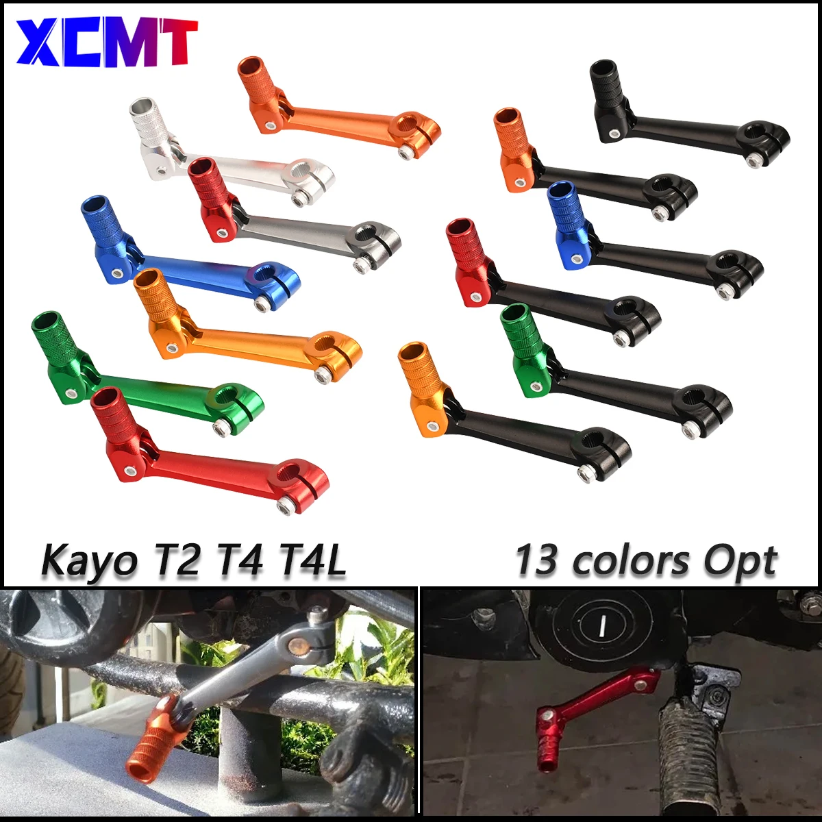 Рычаг переключения передач мотоцикла для Kayo T2 T4 T4L BSE Apollo китайский CB 250cc CB250