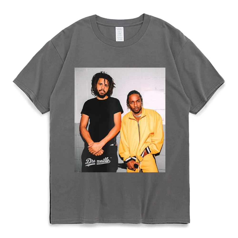 

Rapper J Cole Kendrick Lamar Graphics Print T-shirts Men's Women's Summer Cotton High Quality Short Sleeve T Shirt Streetwear