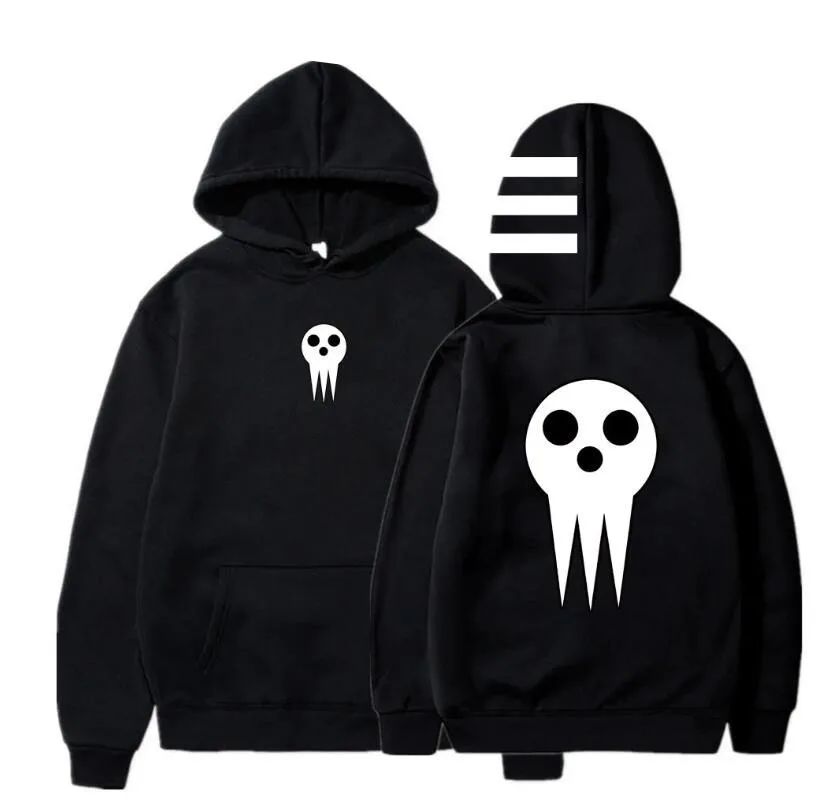 

Anime Soul Eater Cosplay Death the Kid Costume Hoodie Soul Evans Jacket Coat Halloween Outfit Coat Costume