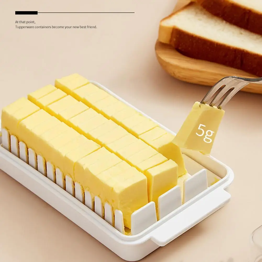 

Butter Cutting Storage Box Transparent Large-capacity Low-temperature Cheese Refrigerator Fresh-keeping Resistant Storage B U2K8