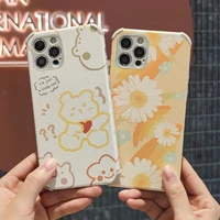 jome side pattern bear chrysanthemum 11 12 pro apple xs max phone shell iphone 7 8 plus cute phone case