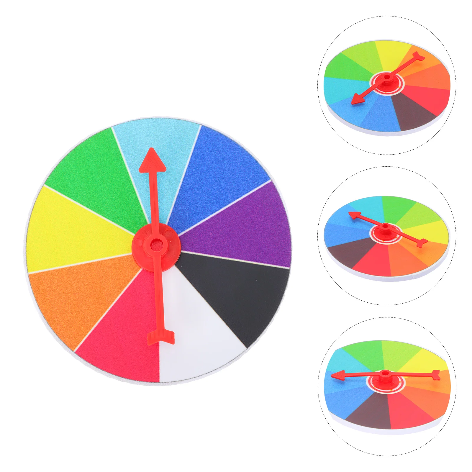 

Wheel Prize Gamefortune Tabletop Carnival Wall Hanging Raffle Prizes Party Wheels Erase Dryturntablelottery Prop Color Win Draw