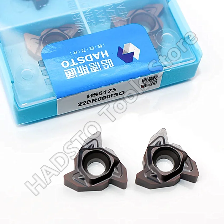 

22ER600ISO HS5125/22IR600ISO HS5125/22ER600ISO HS5225/22IR600ISO HS5225 22ER 22IR 600ISO Твердосплавные пластины HADSTO Резьбовые пластины