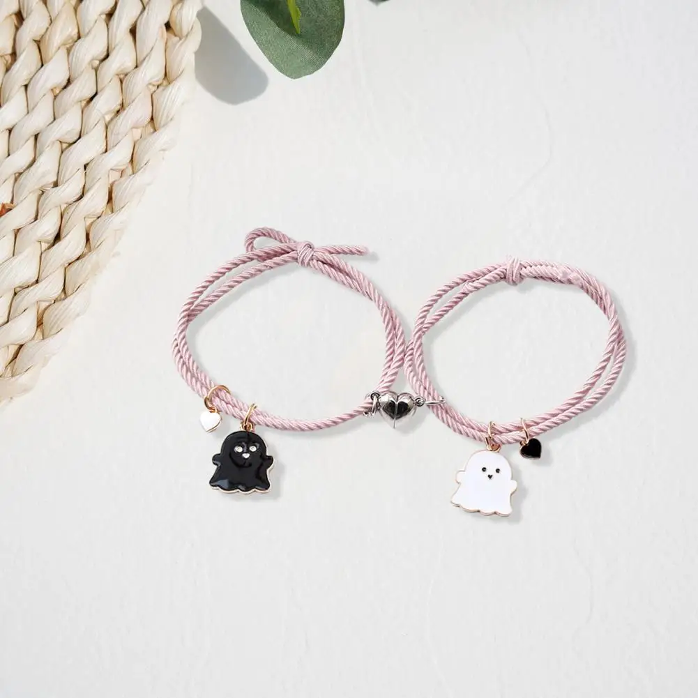 Удобный браслет для пар призрачные украшения на Хэллоуин магнитные браслеты с