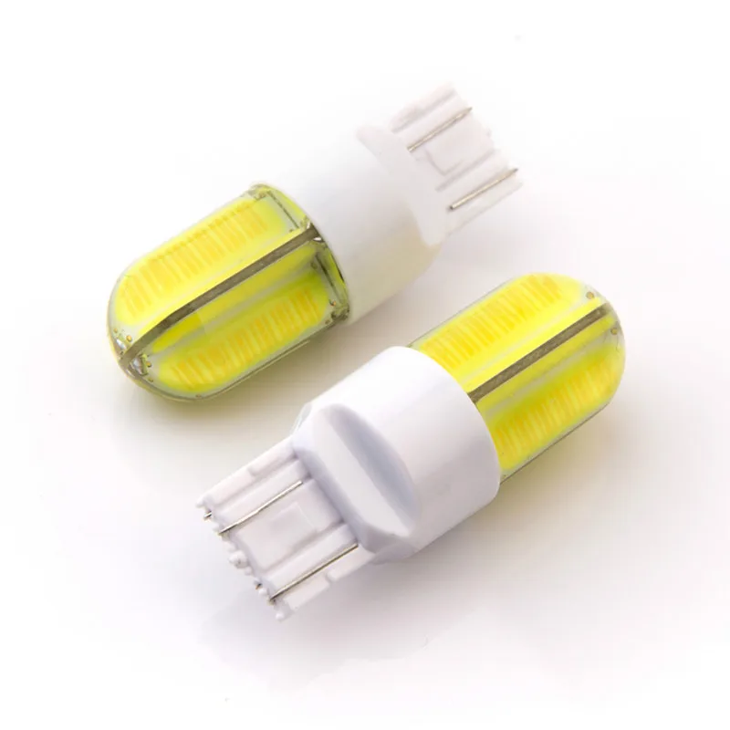 

Newest 2x super bright led T20 7443 w21/5w car light led Brake stop Parking Reverse auto Lamp bulb 12v COB
