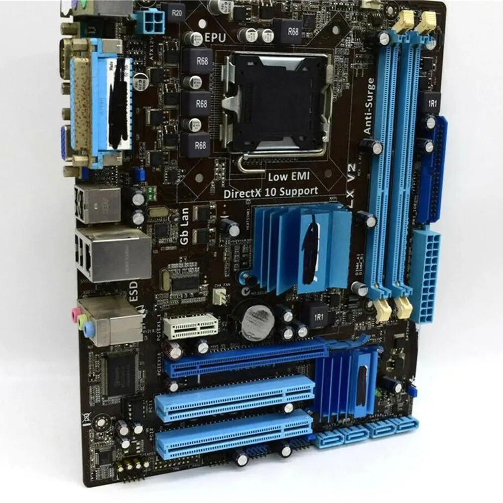 

Hot P5G41T-M LX V2 Motherboard DDR3 8GB LGA 775 Socket CPU Dual Channel Memory HDMI-compatible+VGA Interface MainBoard Wholesale