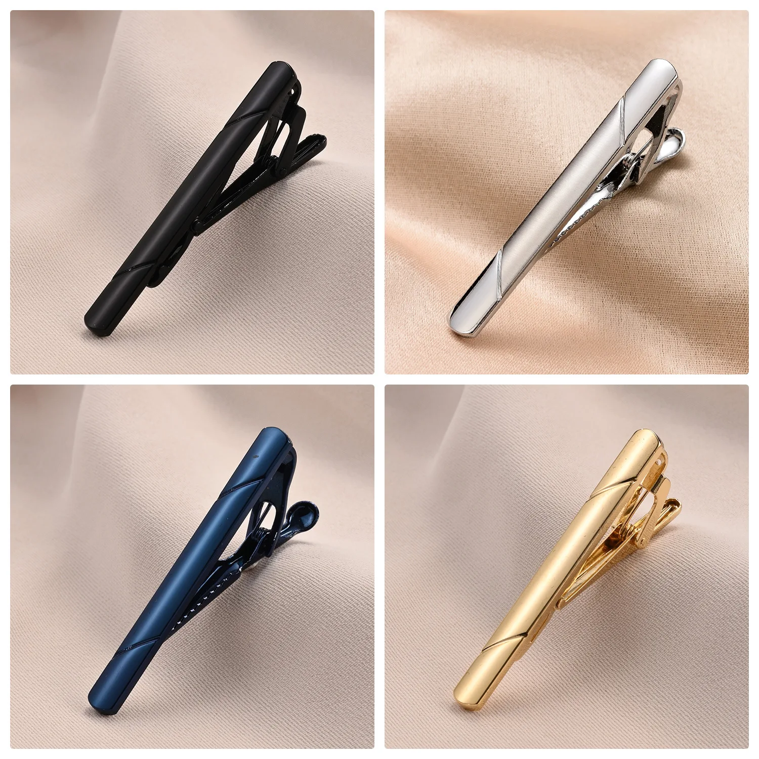 

Tie Clip Men Suit Accessories Copper Making Jewelry Valentines Day Features Gift Husband Compere
