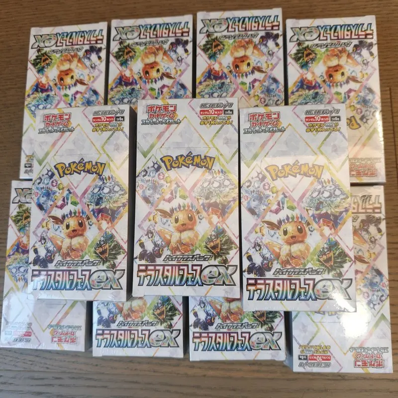 Фото Новинка 2026 года в наличии: Коллекционная карточная игра Pokémon TCG Scarlet & Violet SV8a Terastal Festival Ex High Class Booster Box (Японская версия) — Игрушки и подарки №1