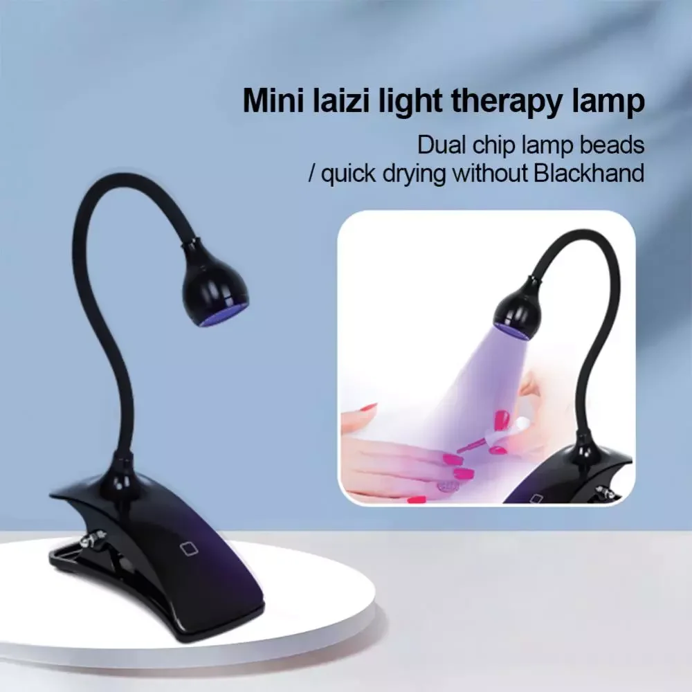 

NEW Led Desktop Nail Lights Dryer UV Lamp Ultraviolet Flexible Clip-On Desk Nail Dryers Manicure Pedicure Salon Tool Nail Equipm