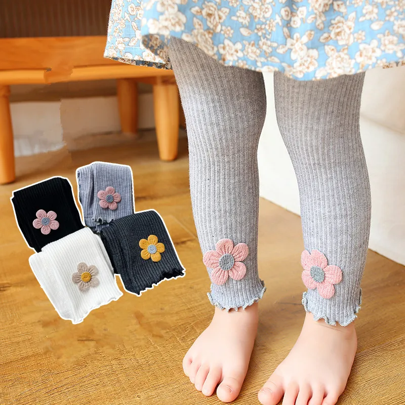 

Children's leggings Spring and autumn thin style wear western-style new children's leggings baby pants
