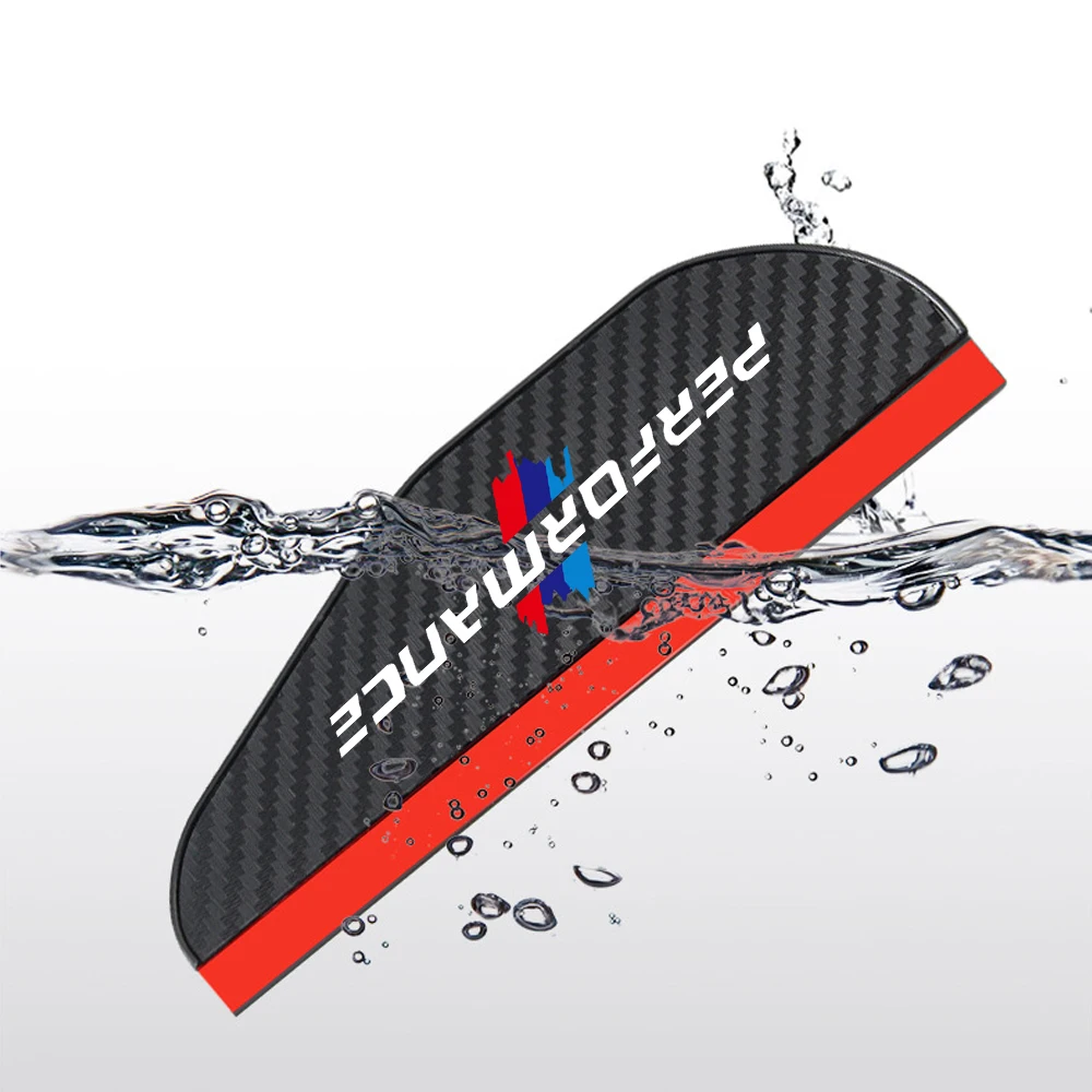 Автомобильный протектор для зеркала заднего вида из углеродного волокна 2 шт.