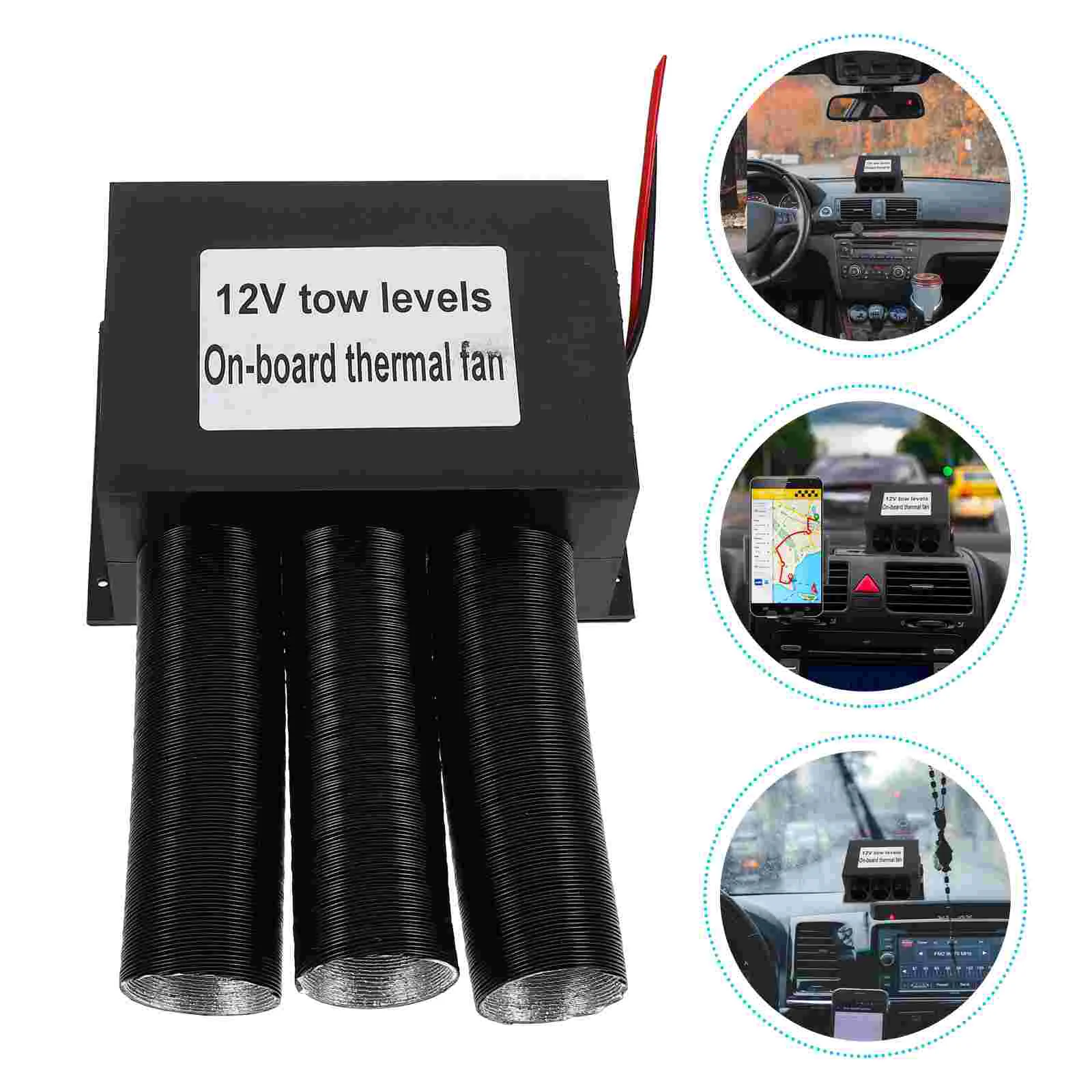 

Heater Defroster Portable Heaters High-Power Car Heater Winter Car Defogger Car Fan Heater Abs Car Hot- Air Blower