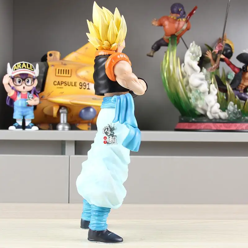 30 см Dragon Ball Z Figuras Gogeta Фигурка с двумя головками DBZ Манга Аниме GK Статуя Модель