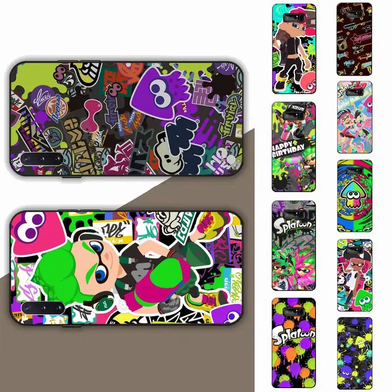 

Splatoons Phone Case for Samsung Note 5 7 8 9 10 20 pro plus lite ultra A21 12 72