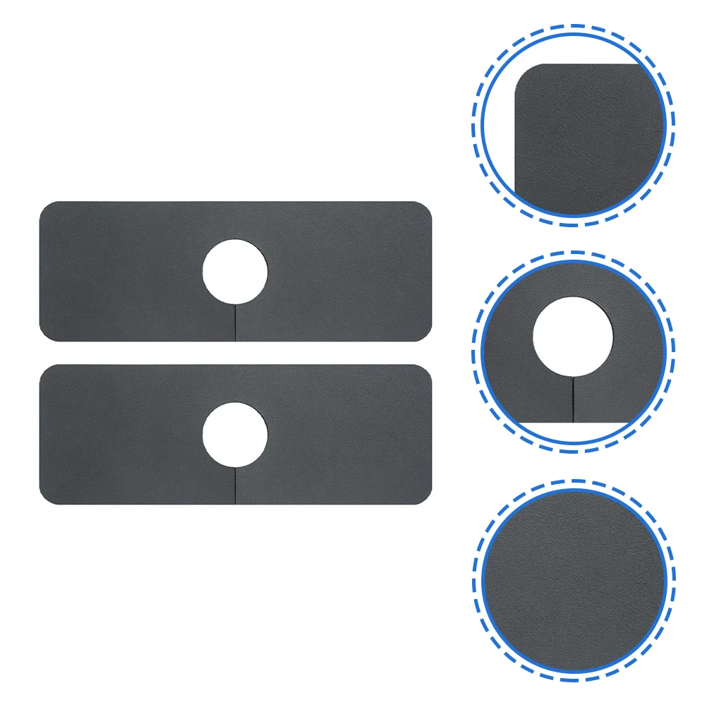 

2Pcs Sink Splashes Guard Sink Absorbent Mat Fast Drying Mat Sink Gadgets