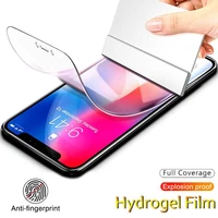 4pcs hydrogel film glass for sony xperia 1 iii ii screen protector