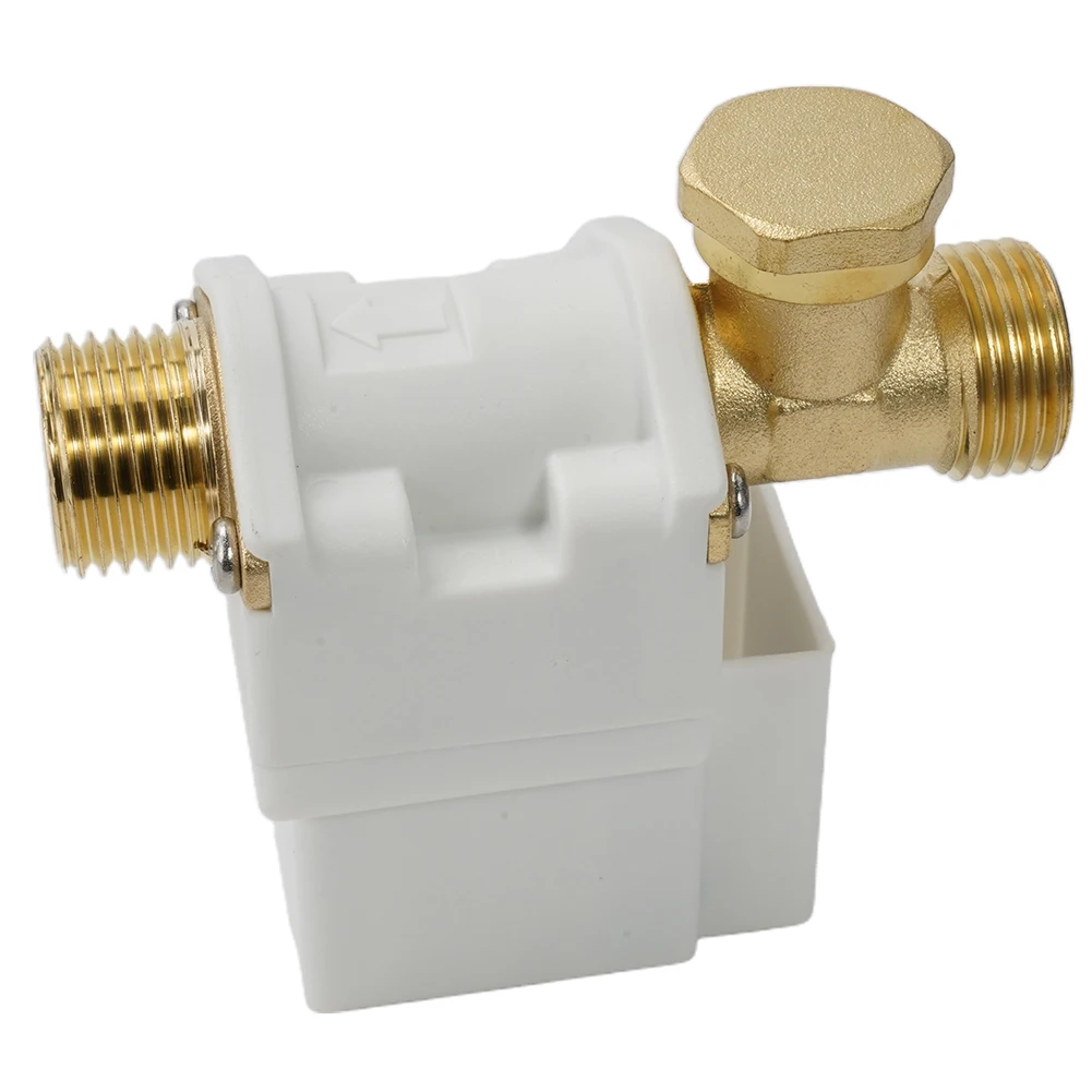 

Solar Water Heater Water Inlet Solenoid Valve DC12V/DC24V/AC220V External Thread Electric Solenoid Valve G1/2 NC