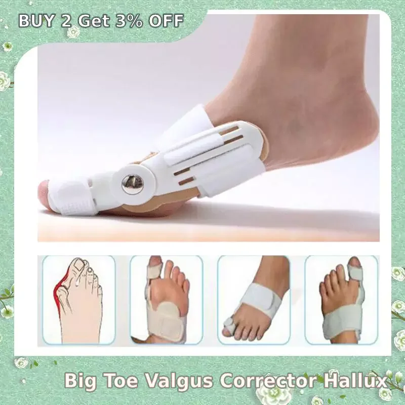 

NEW Bunion Splint Big Toe Straightener Corrector Foot Pain Relief Hallux Valgus Correction Orthopedic Supplies Pedicure Foot Car