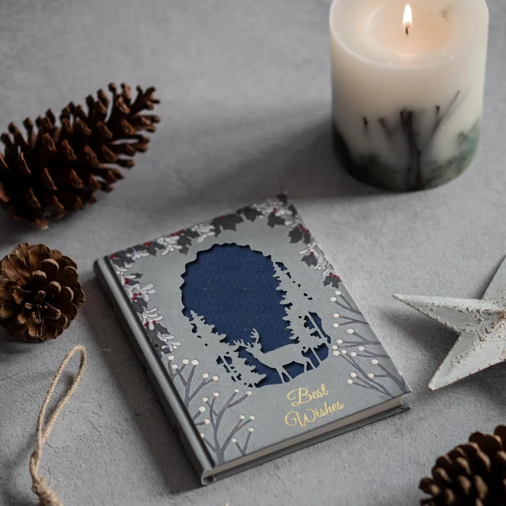 Вырубные штампы для рукоделия скрапбукинг металл рождественский лес граница