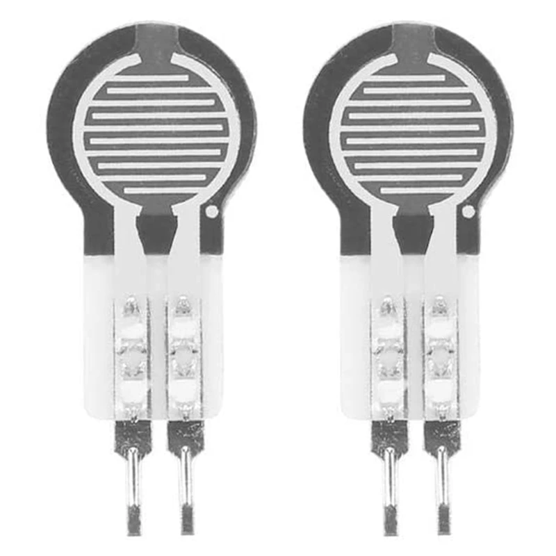 

2Pcs Thin Film Pressure Sensor High Precise Force-Sensitive Resistor Force Sensor Pressure Sensor Resistance-Type Thin