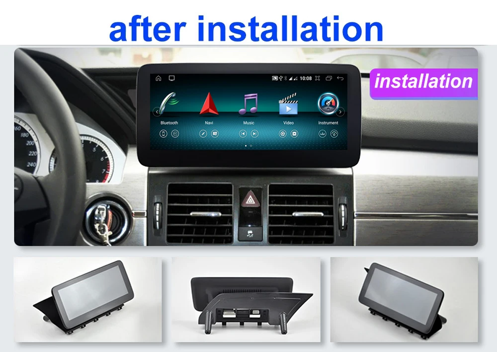 Car Video Radio Carplay Auto Stereo GPS Navigation 10.25 Inch Android 12 System For Mercedes Benz GLK Class X204 2008 - 2015 images - 6