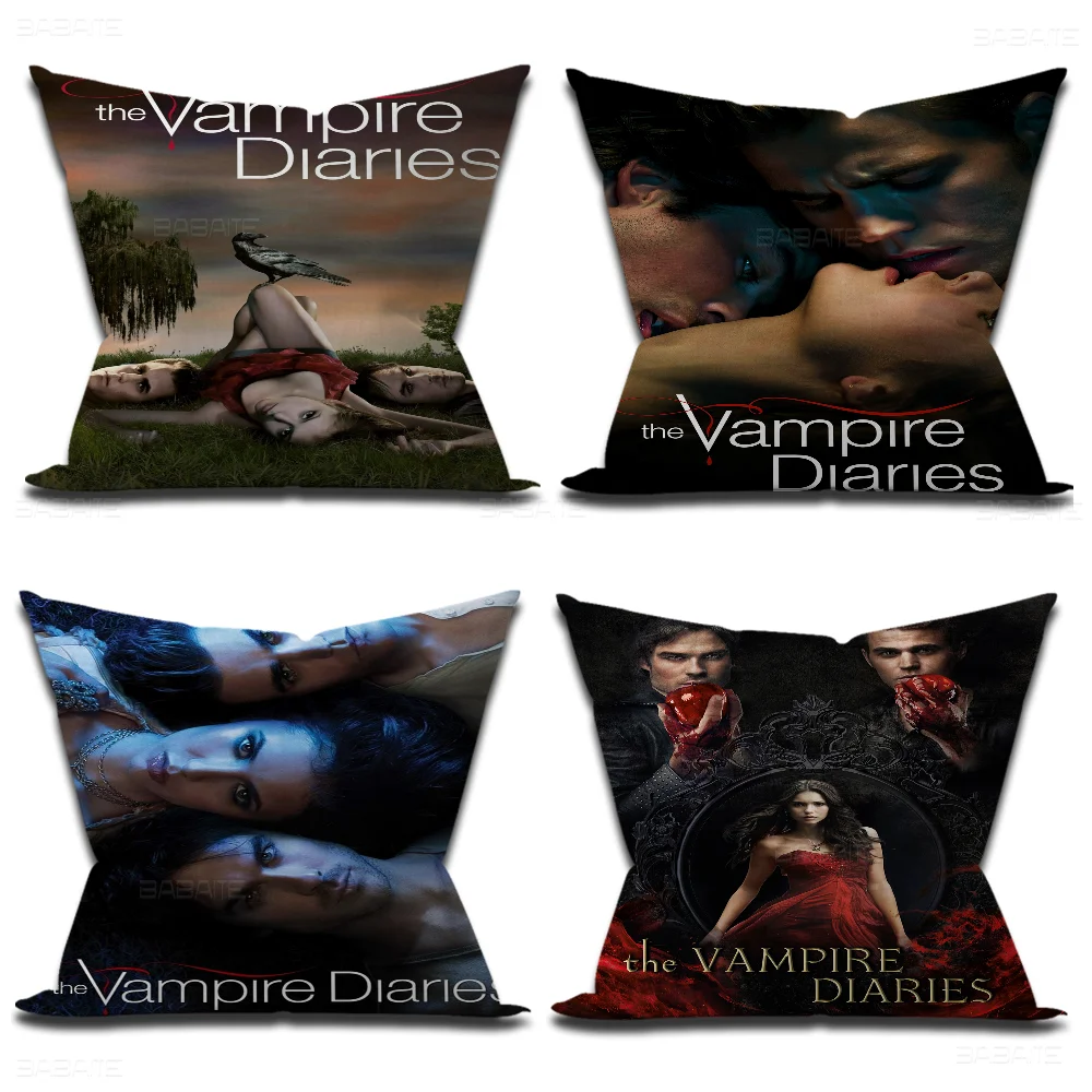 Подушка Дневники вампира подарок украшение для дома и офиса подушка спальни