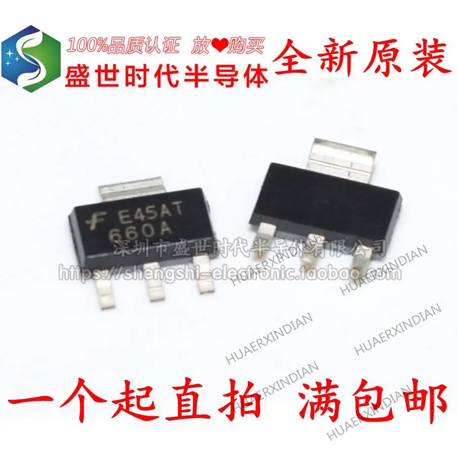 

10 шт. новый оригинальный NZT660A :660A SOT223 NZT660 PNP