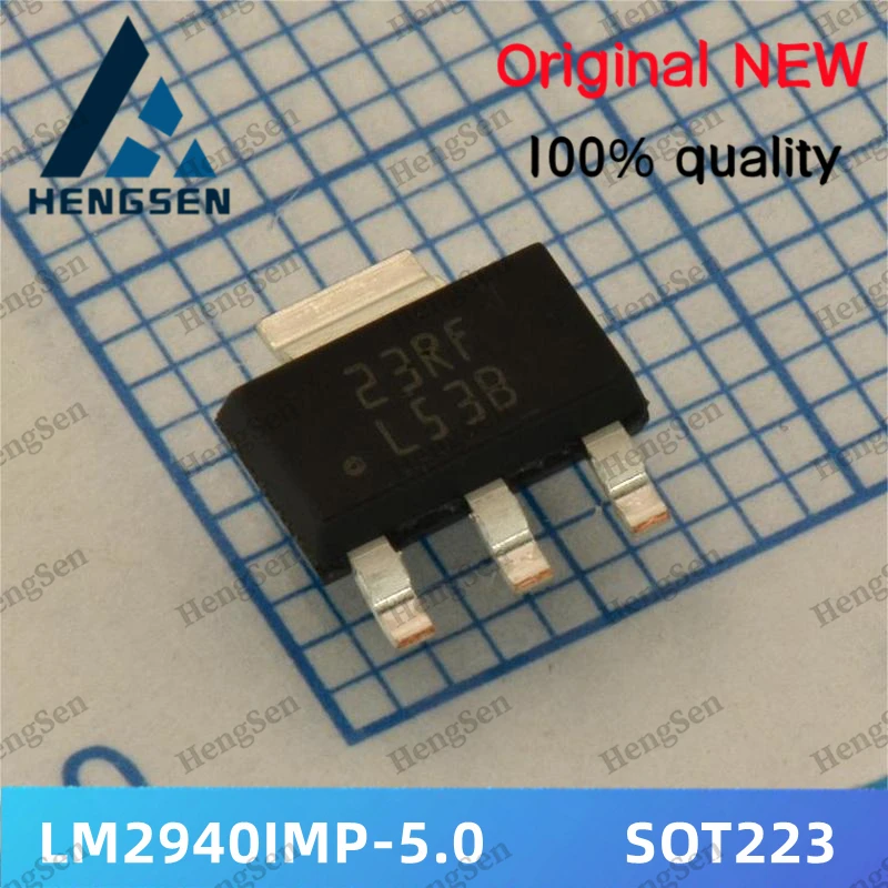 

10PCS/Lot LM2940IMP-5.0 LM2940I Integrated Chip 100%New And Original L53B