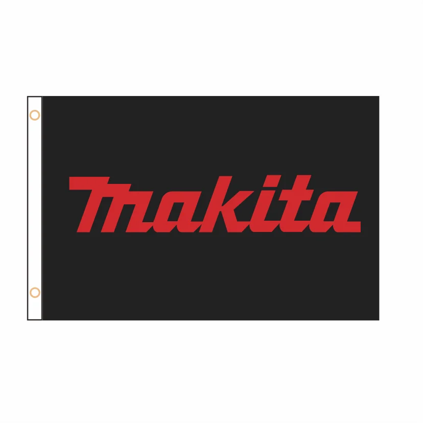 

3x5 Ft Makita Flag Polyester Printed Electrician Banner For Decor
