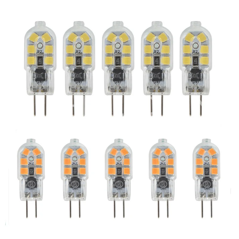 Диммируемая Светодиодная лампа G4 COB 3 Вт переменный/постоянный ток 12 В 220