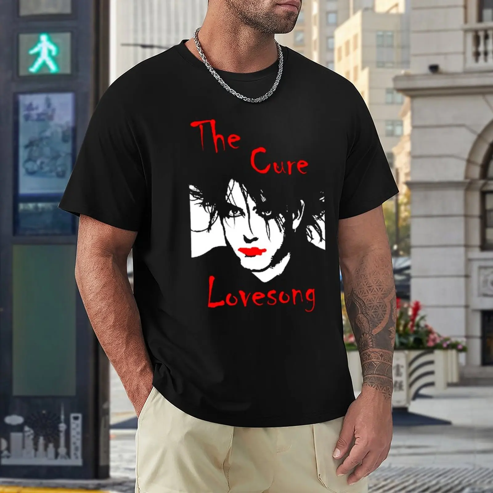 

The Cure Robert Smith 21 Novelty Tees top Quality Leisure Eur Size