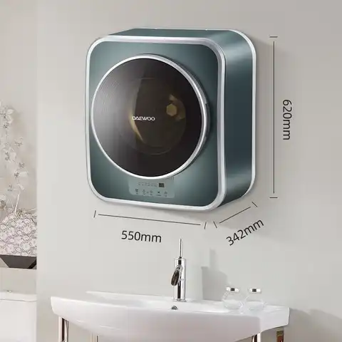 Daewoo настенная стиральная машина мини автоматическая стиральная машина для детской одежды высокая температура кипячения стирка стерилизов...