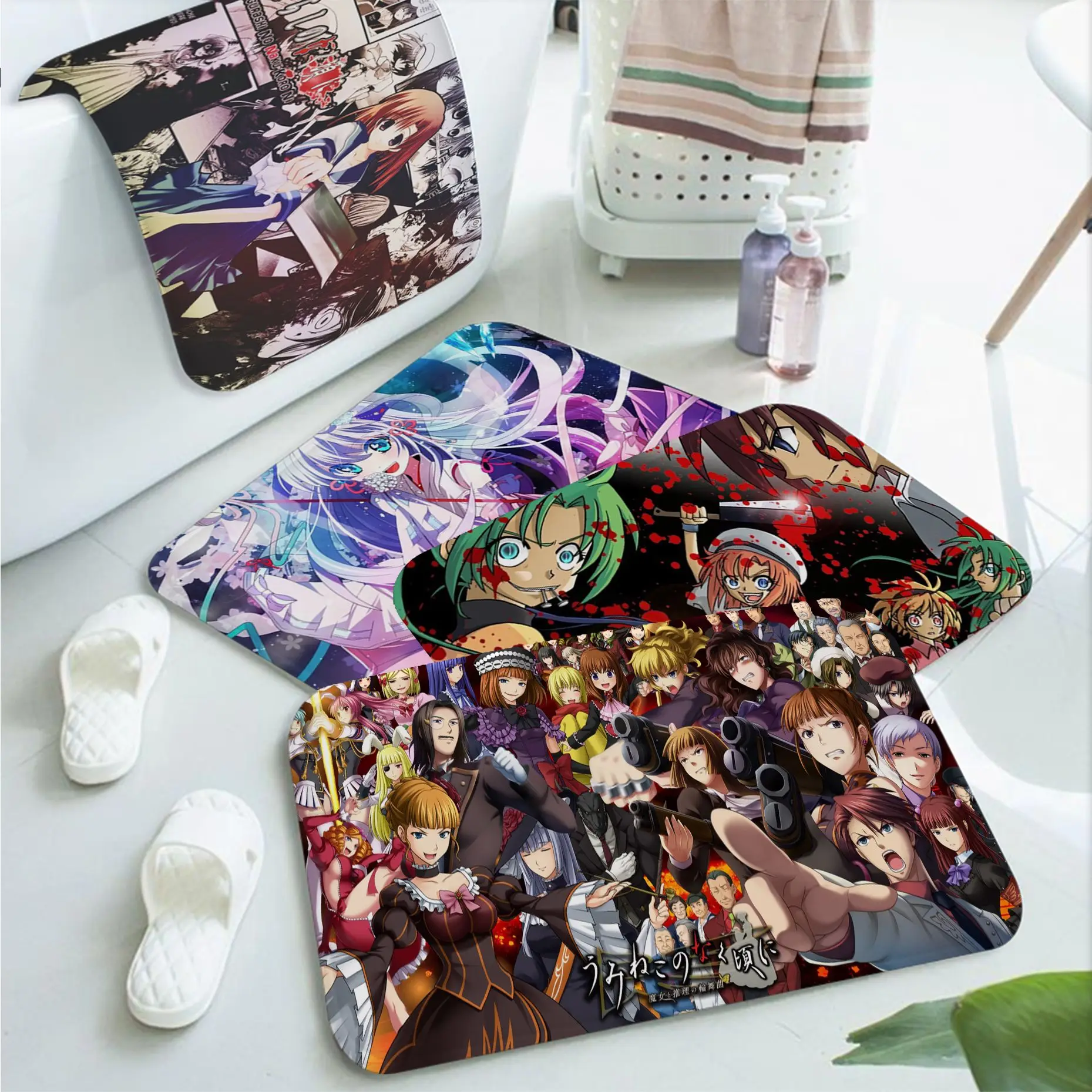 

Higurashi No Naku Koro Ni Long Rugs Cheaper Anti-slip Modern Living Room Balcony Printed Alfombra