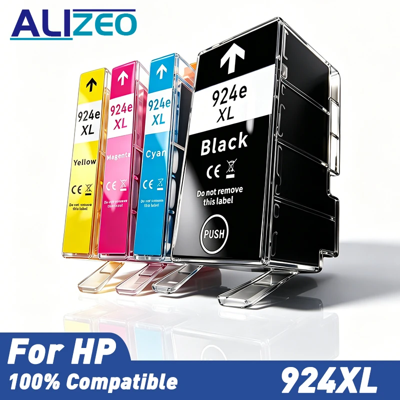 Фото Чернильный картридж ALIZEO 924XL для HP 924 XL, совместимый с принтерами HP Officejet Pro 8120e, 8130e, 8122e, 8124e, 8125e, 8135e, 8134e, 8132e. №2