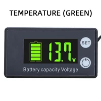 dc 7 70v battery capacity tester level indicator voltage meter li ion lea d acid lifepo4 digital voltmeter for car motorcycle