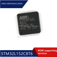 new stm32l152c8t6 32l152c8t6 st ultra low power 32 bit microcontroller chip package lqfp48