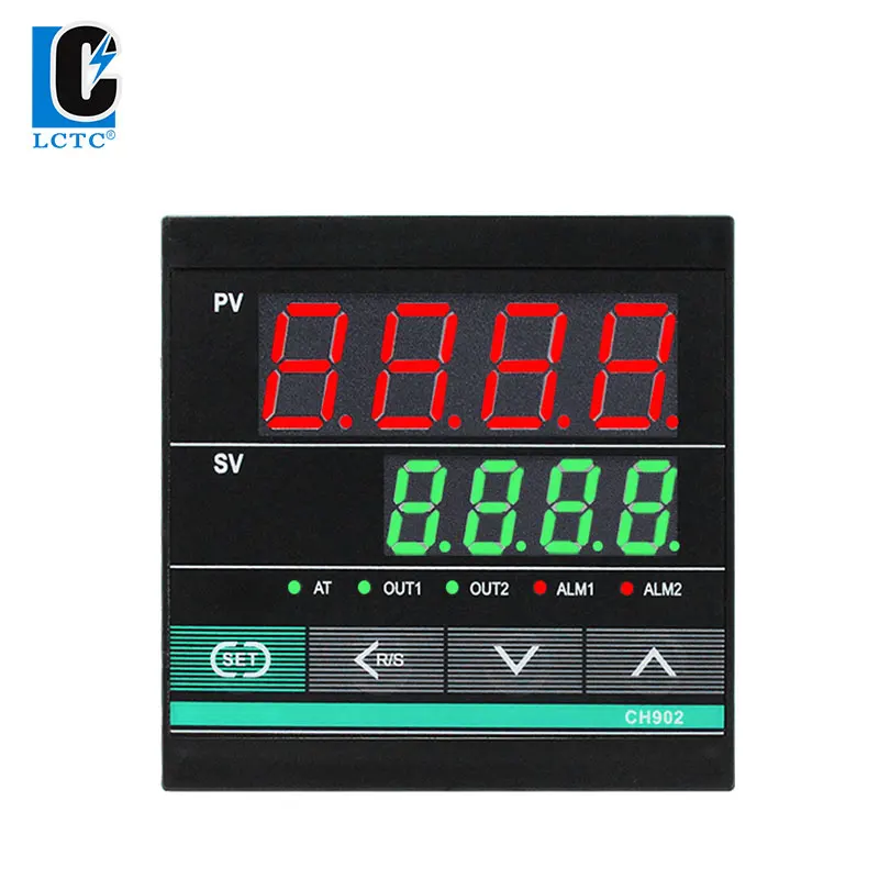 LCTC CH902 PID-регулятор SSR Реле RS485 Выход температуры Вход TC/RTD Промышленный
