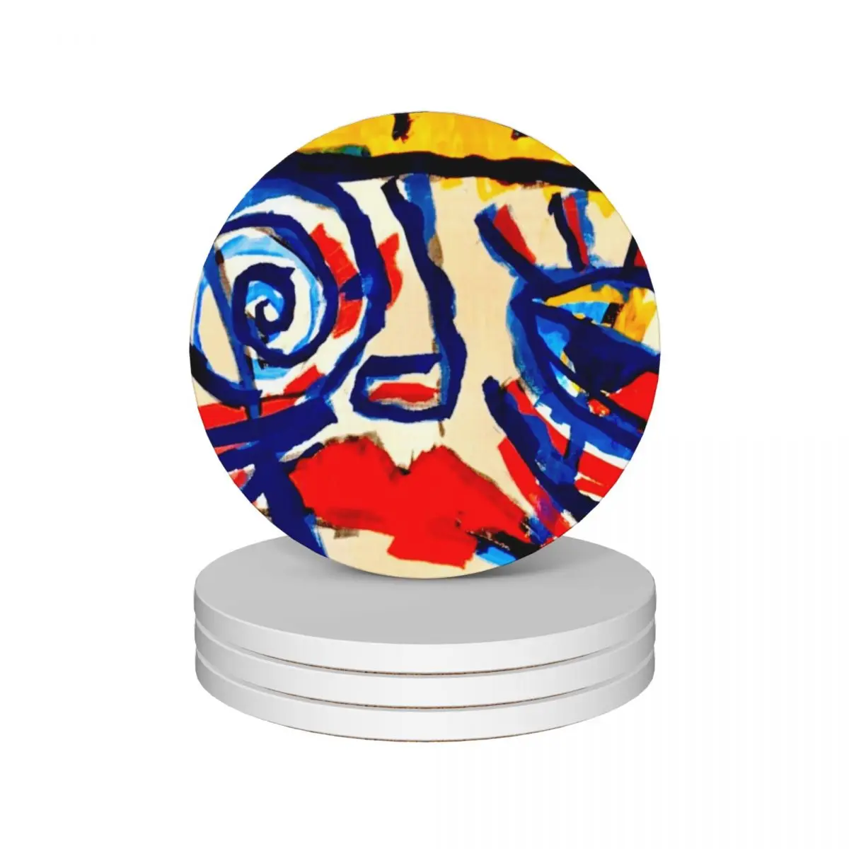 Керамические подставки UBU Tim Ferguson - AWT (набор из 4) Симпатичные для чашек