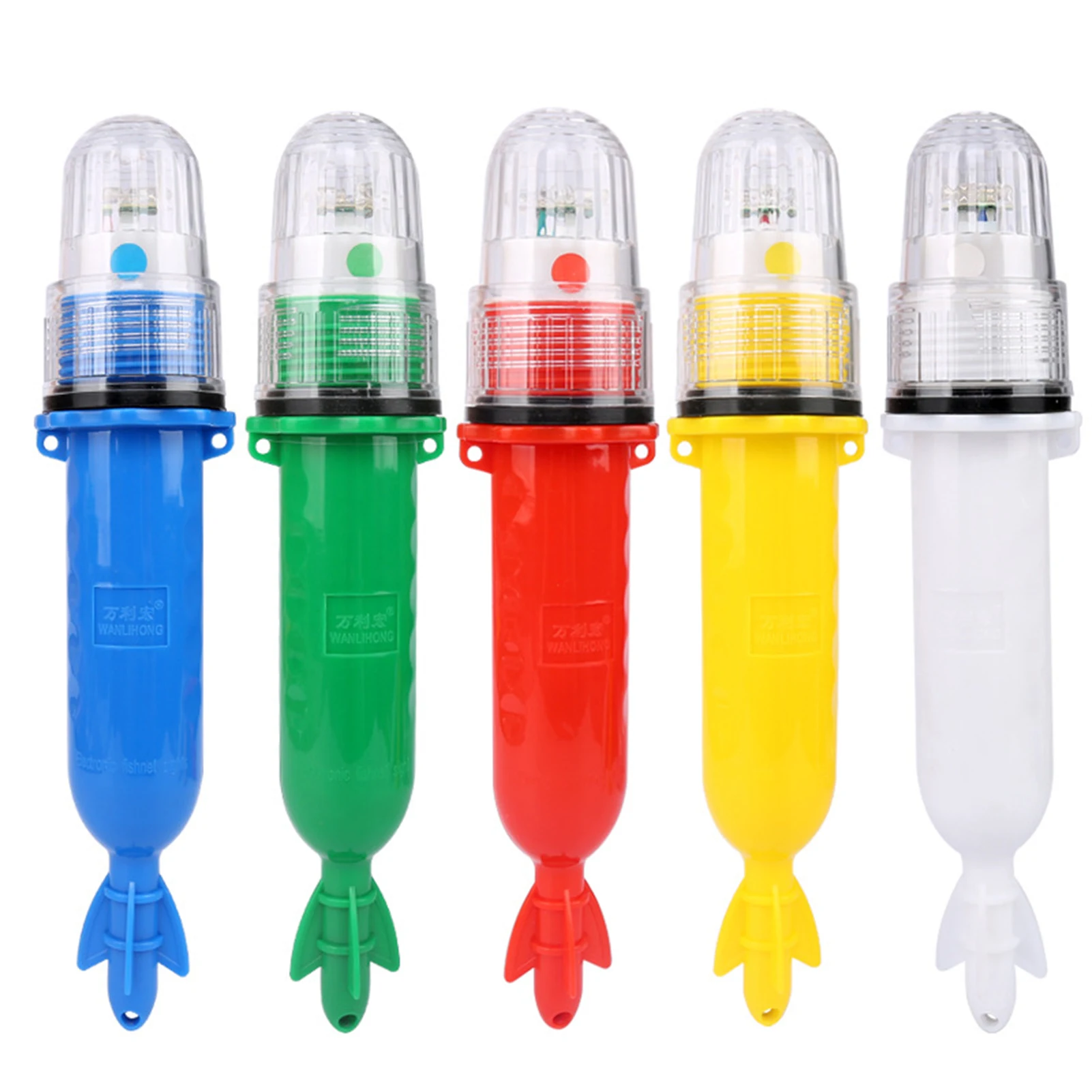 

Fishing Led Flash Convenient Lightness Bait Lamp Mini Lure Light Wide Application Luminous Lures Household Sea