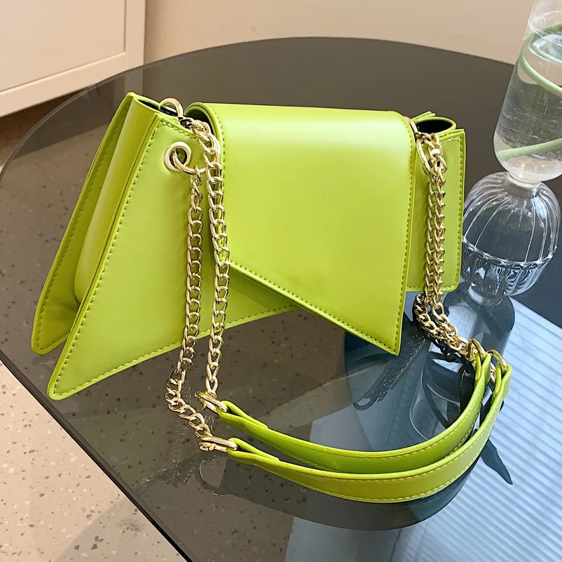 

Брендовая сумка на плечо высокого качества для женщин, кожаная сумка неправильной формы, новые кошельки, дизайнерская сумка через плечо, 2022