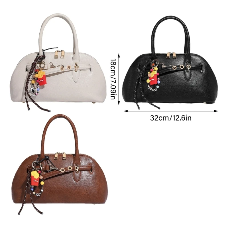 Винтажная сумочка со съемной подвеской из искусственной кожи для различных