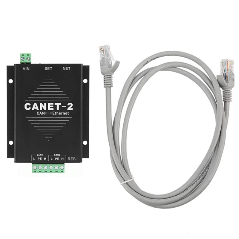 Анализатор Ethernet-CAN Bus CANET-200T поддерживает 2 новых модуля Cantest CANET-2