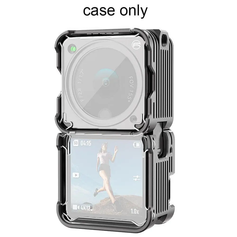 

Camera Case For Dji Action 2 Protective Border Cage Magnetic Frame Metal Case Action Camera Accessories Aluminum Alloy