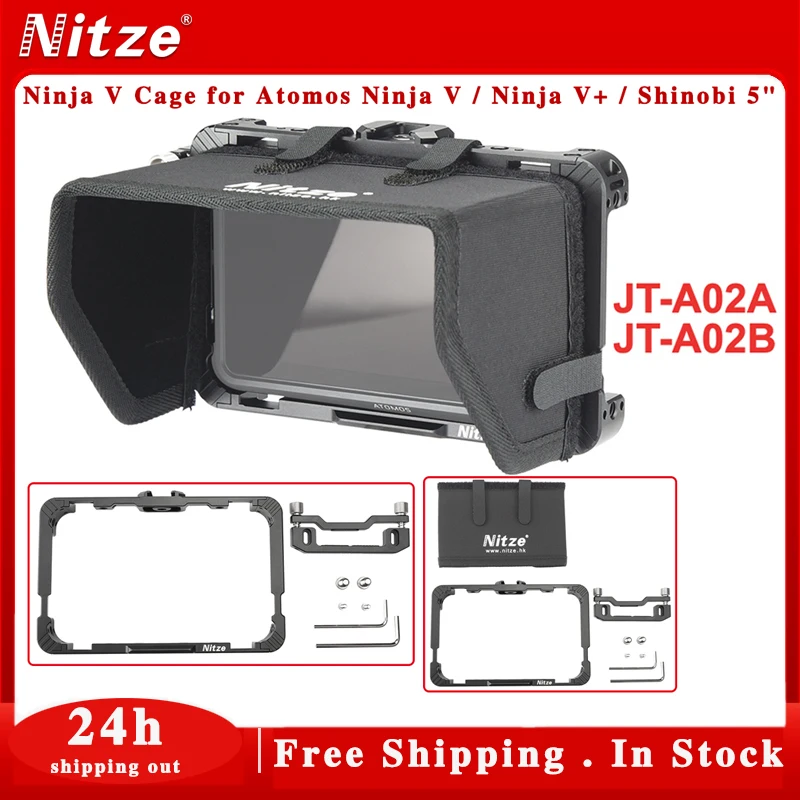 Nitze Ninja V Cage for Atomos Ninja V / Ninja V+ / Shinobi 5