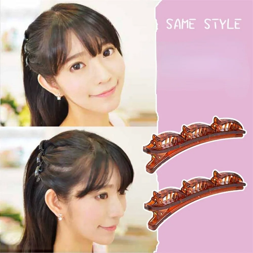

Double Layer Braided Hair Clips Hair Hoop Broken Hairpin Women Hairpin Korean Fixed Headband New Hairpin Lazy Style Accessories
