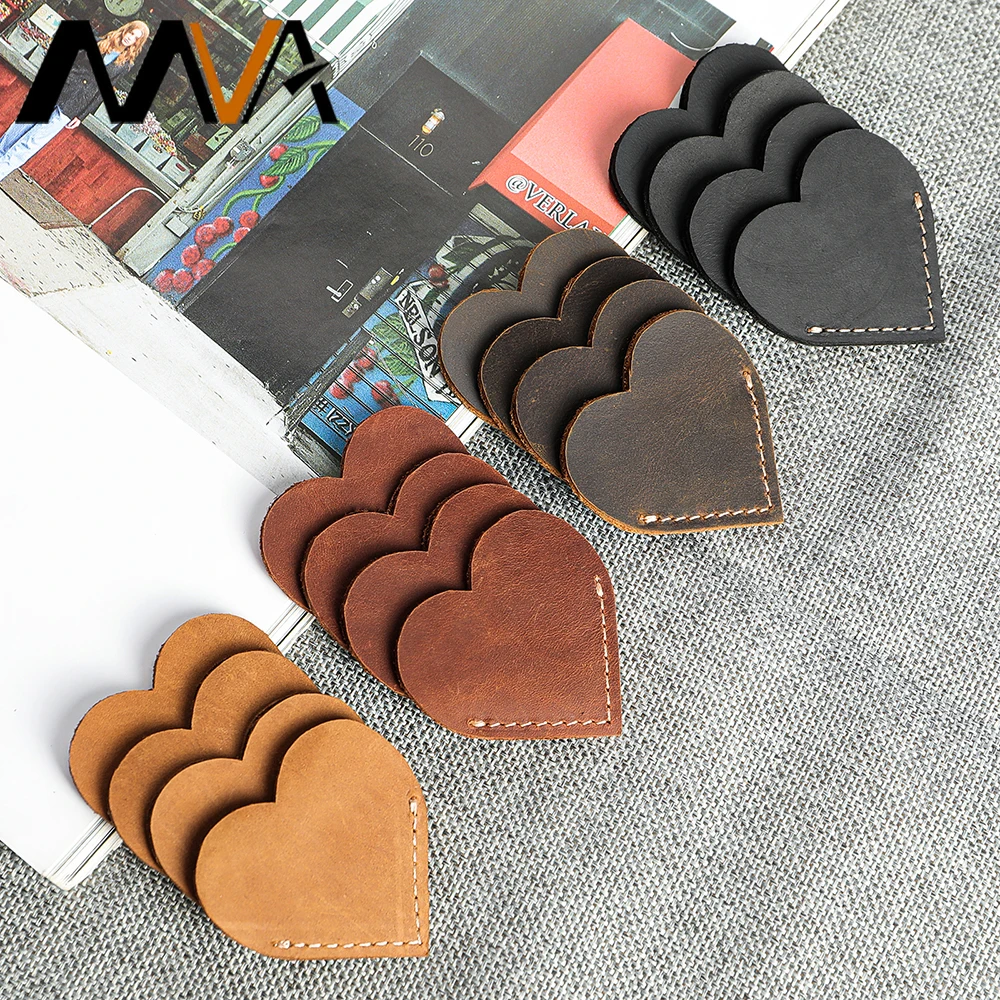 

Винтажная деталь MVA для книг, 1 упаковка, ручная мини-угловая страница, маркер из натуральной кожи, закладки для чтения, подарок учителю