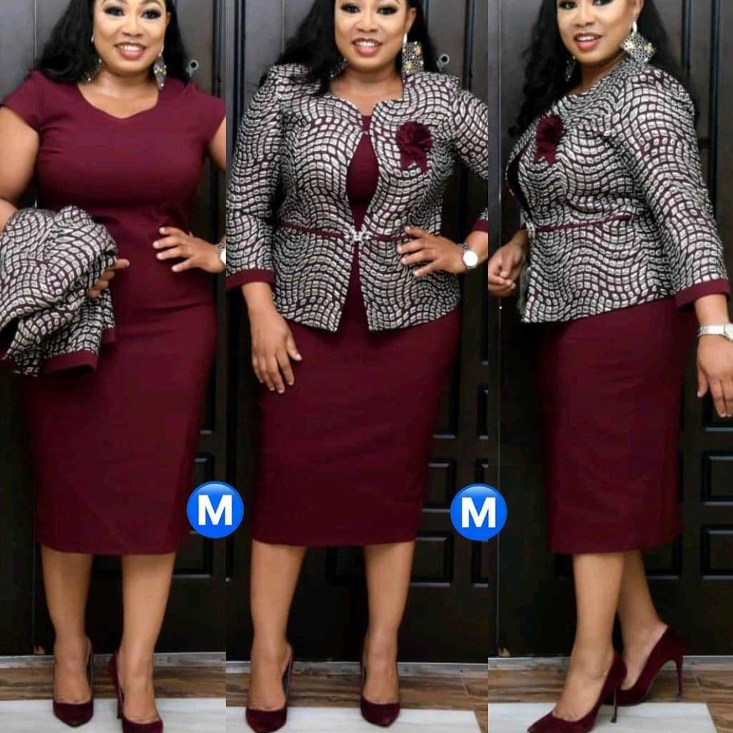 

2XL-6XL Plus Size Clothes African Dresses for Women Dashiki Dress Blazer Suit Africa Clothing Print Mom Robe Africain Femme 2021