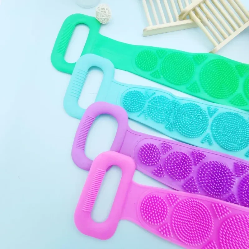 Креативное однотонное банное Силиконовое полотенце для мужчин и женщин удаления